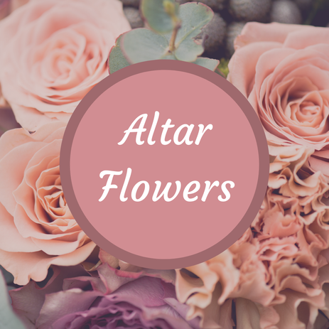 Altar Flowers Sign Up Sheet